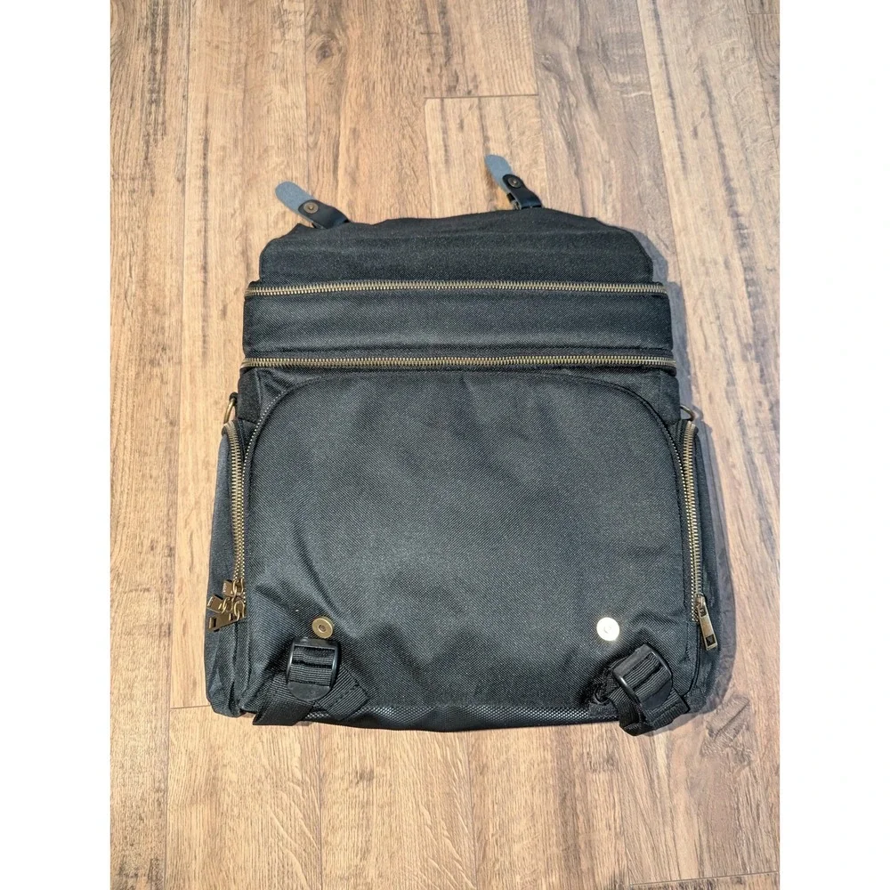 Kingdely Black Tactical Messenger Bag Backpack Padded Tool‎ Gear Organizer Case